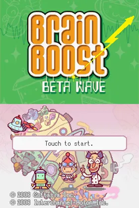 Brain Boost - Beta Wave (USA) screen shot title